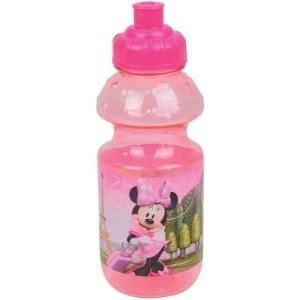 Disney Minnie Geschirrset – FUN HOUSE – 006377 – Glas, tiefer Teller, flacher Teller, Flasche, Snackbox und Besteck