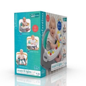 INFANTINO 3 in 1 Musik und Lichter Discovery Seat and Booster