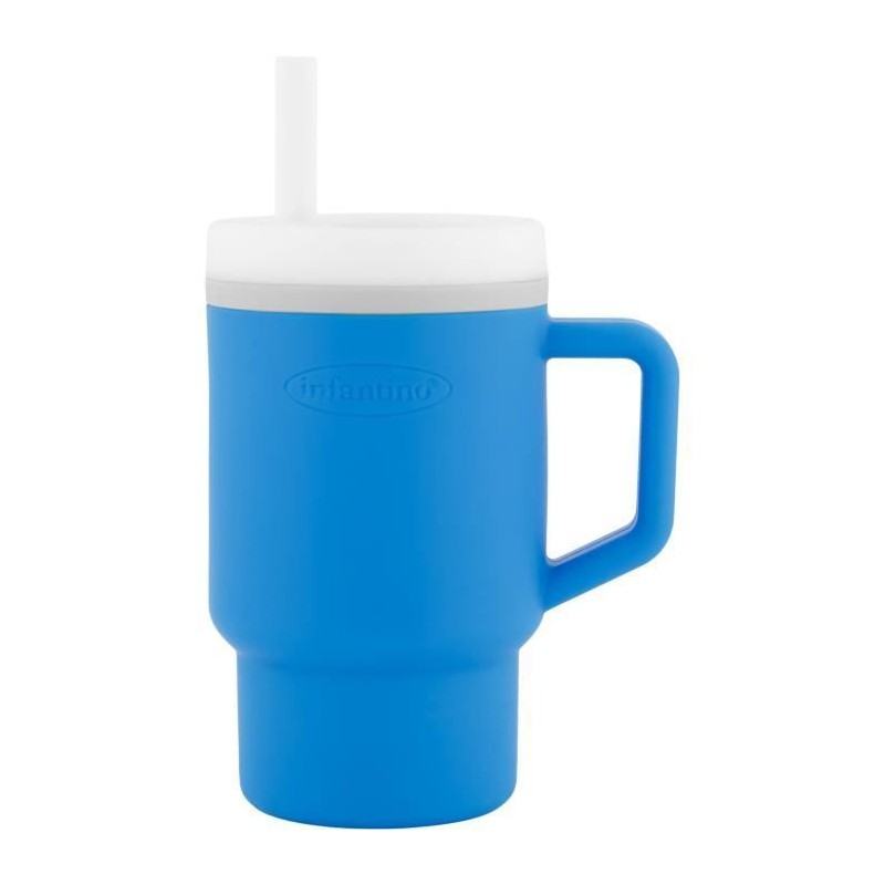 My first cup - INFANTINO - Silicone - Ocean blue