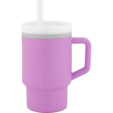 Meine erste Tasse - INFANTINO - Silikon - Lila-Mauve