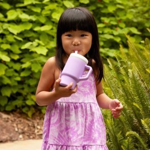 My first cup - INFANTINO - Silicone - Lilac mauve