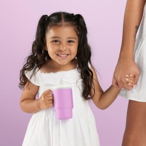 Meine erste Tasse - INFANTINO - Silikon - Lila-Mauve