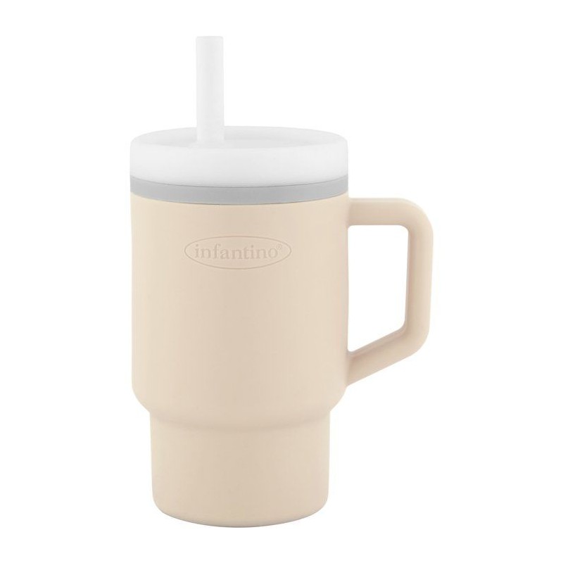 Mein erster Silikonbecher - INFANTINO - 255 ml - Sand