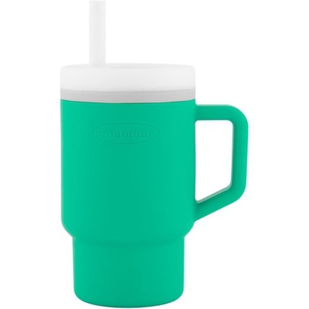 Mein erster Becher - INFANTINO - Silikon - Tannengrün
