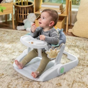 INGENUITY Prop Spot Lernsitz, 3 Sitzpositionen, Tablet und 2 Spielzeuge, Casi das Zebra