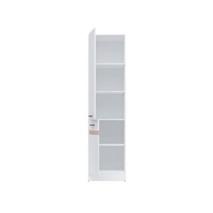 Junona Küchensäule 2 Türen links öffnen - L 50 x H 196 x D 46 cm - Brilliant White