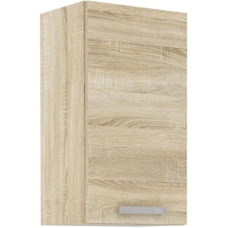 Hochschrank mit 1 Flügeltür - Sonoma Eiche Dekor - B 40 x T 31,6 x 72 cm - LASSEN