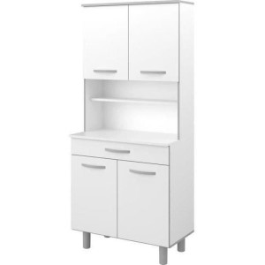 READY Küchen Sideboard weiß matt - L 80 cm |  Buffet de cuisine   |...