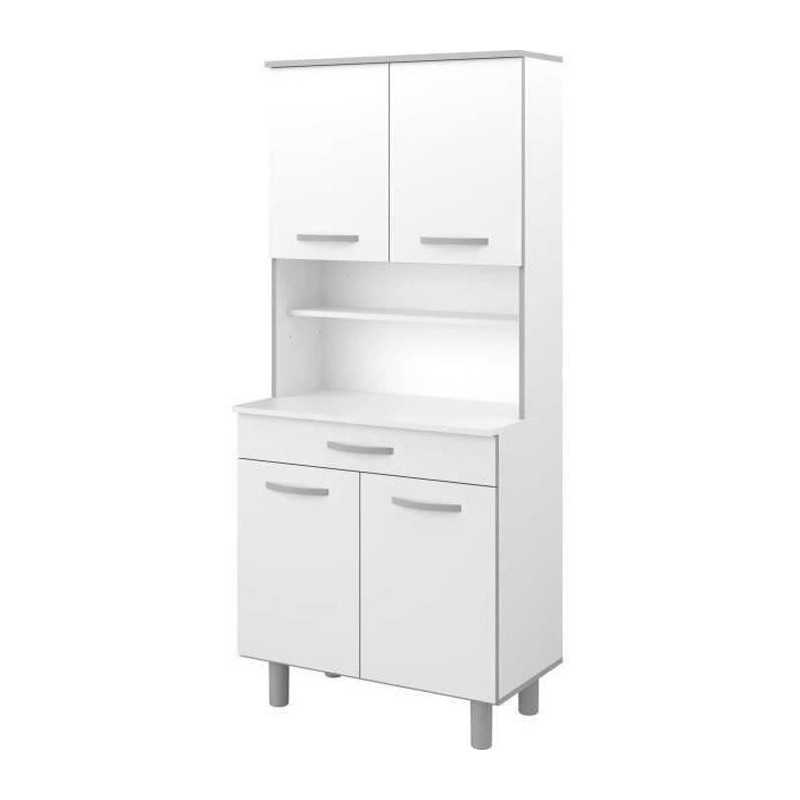 READY Küchen Sideboard weiß matt - L 80 cm