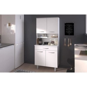 READY Küchen Sideboard weiß matt - L 80 cm
