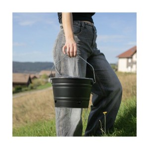 Tragbarer Holzkohlegrill - LIVOO - DOC327N - Edelstahl - Grillfläche ø27 cm - Höhe 24 cm