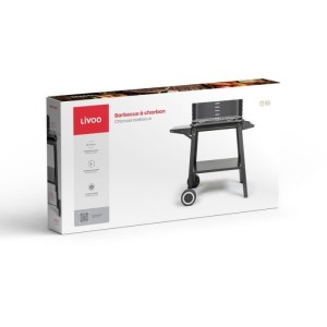 Holzkohlegrill - LIVOO - DOC328 - Edelstahl
