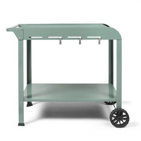 Desserte pour plancha - LIVOO - GS168V - Vert / Noir