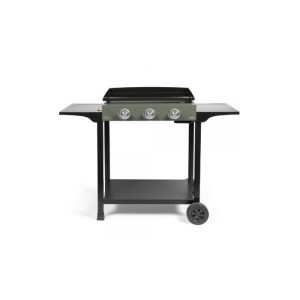 Plancha gaz - LIVOO - 7500w - Plaque acier émaillé - 62x34,5cm - DOC326