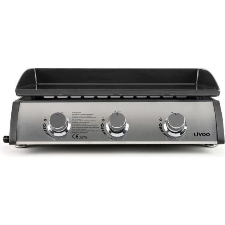 Gas plancha 3 burners 61 x 38 cm