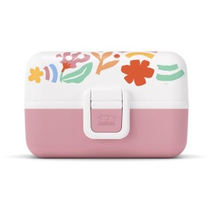 Kinder-Lunchbox – MONBENTO – 3 Fächer – BPA-frei – MB Tresor Papercut