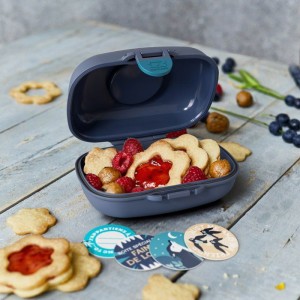 Lunchbox – MONBENTO – Luftdichte Snackbox – MB Gram Wolf