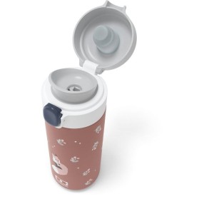 Isolierte Trinkflasche mit Trinkverschluss – MONBENTO – Kinder – Schnellverschluss – Pop Fox