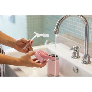 Gourde isotherme - NUBY - 300 ml - Acier inocydable - Rose