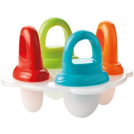 Eisformen - NUBY - Fruchteis am Stiel - 4 Stiele