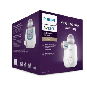 Chauffe-biberon électrique - PHILIPS AVENT - Réchauffe uniforme - Technologie bain marie - Minuterie - Arret automatique