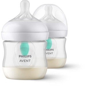 Set von 2 natürlichen Flaschen 3.0 Philips avent SCY670/02 - 125 ml - luftfrei