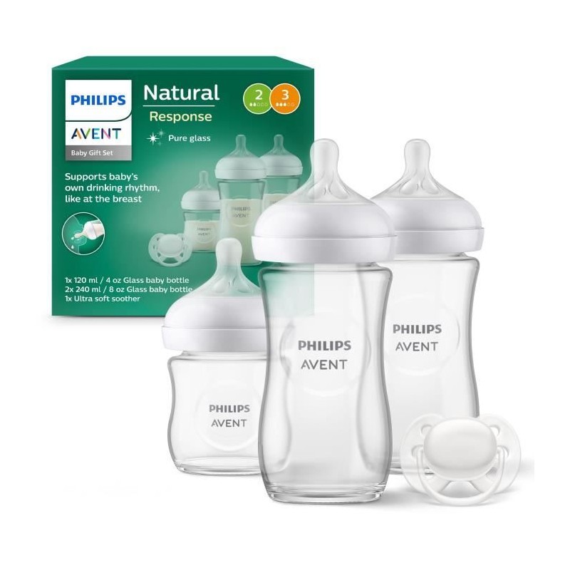 Biberon Kit New born Natural 3.0 SCD878/11