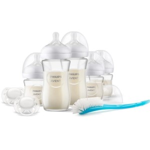 Naturglas-Babyflaschen-Geburtsset - PHILIPS AVENT - Neugeborenen-Set - 240 ml - Gemischt