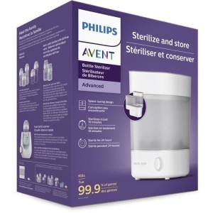 PHILIPS AVENT SCF291 / 00 Elektronischer 4-in-1-Sterilisator + Geschirrkorb - Weiß