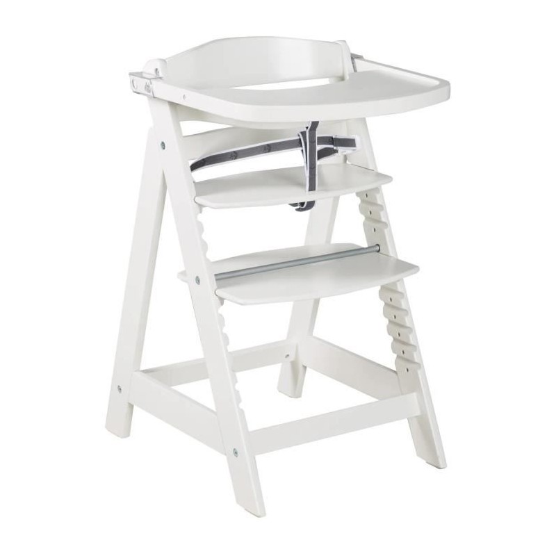Chaise haute évolutive - ROBA - SIT UP CLICK & FUN - Plateau repas amovible - Hauteur réglable - Jusqu'a 70 Kg - Bois Laqué B