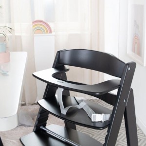Umwandelbarer Hochstuhl – ROBA – SIT UP FLEX – Ab 6 Monaten bis 70 kg – Schwarz