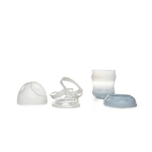 THERMOBABY Auslaufsicherer Becher + Deckel - Blaue Blume