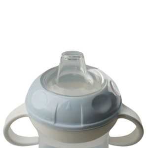 THERMOBABY Auslaufsicherer Becher + Deckel - Blaue Blume