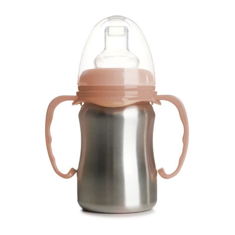 Trinklernbecher - THERMOBABY - Edelstahl - 180 ml - Angeln - Ergonomisch und auslaufsicher