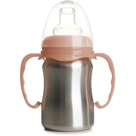 Trinklernbecher - THERMOBABY - Edelstahl - 180 ml - Angeln - Ergonomisch und auslaufsicher