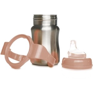 Trinklernbecher - THERMOBABY - Edelstahl - 180 ml - Angeln - Ergonomisch und auslaufsicher