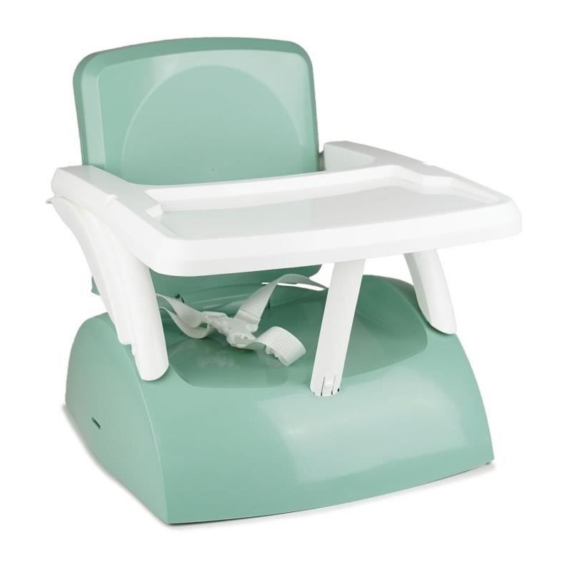 Rehausseur de chaise - THERMOBABY - GUSTO 2-en-1 - Vert Sauge - Evolutif et transportable