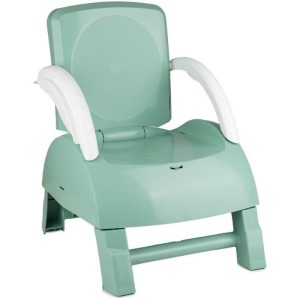 Sitzerhöhung - THERMOBABY - GUSTO 2-in-1 - Salbeigrün - Skalierbar und transportabel