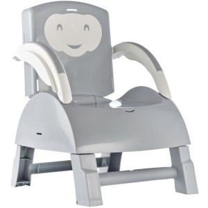 THERMOBABY BOOSTER von Stuhl 2 in 1 Charming Grey
