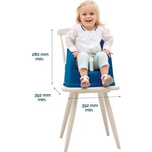 Kindersitzerhöhung – THERMOBABY – TUDI – Von 6 bis 36 Monaten – Ozeanblau