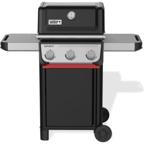 Weber Spirit E-310 Gasgrill – 3 Edelstahlbrenner – 7 kW – Thermometer – Schwarz