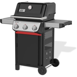 Weber Spirit E-310 Gasgrill – 3 Edelstahlbrenner – 7 kW – Thermometer – Schwarz