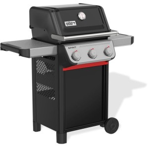 Weber Spirit E-310 Gasgrill – 3 Edelstahlbrenner – 7 kW – Thermometer – Schwarz