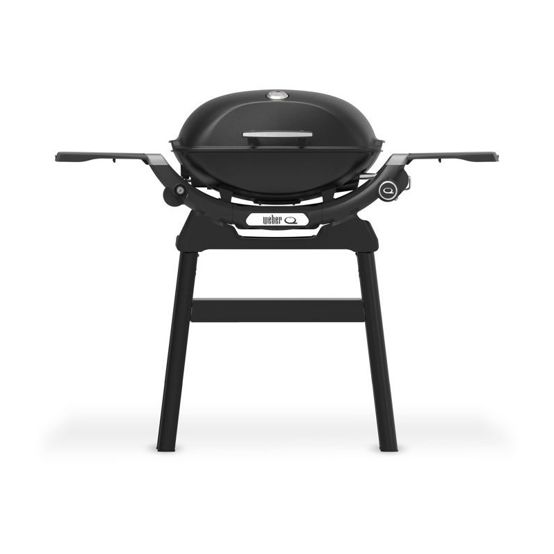 Barbecue a gaz - Weber - Q2200N avec stand - 4,11kW - 1 brûleur - Fonte émaillée - Allumage piézoélectronique - Noir
