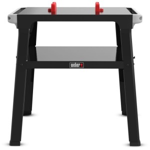 Support pour Lumin/Lumin Compact - Weber - Etagere de rangement - Deux crochets intégrés - Noir