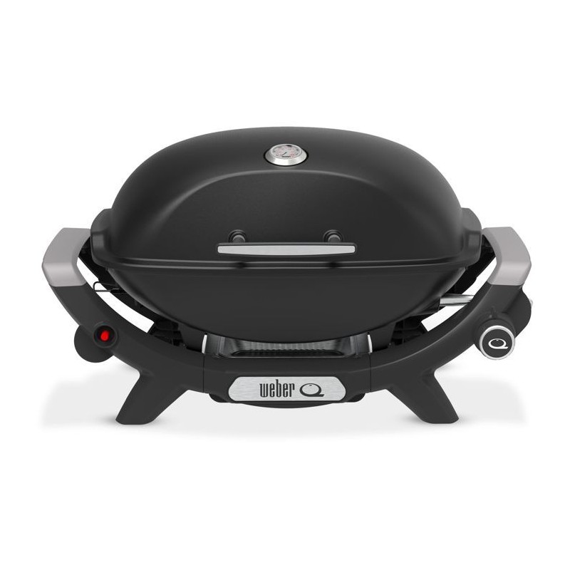 Barbecue a gaz - Weber - Q2100N - 2,94kW - 1 brûleur en acier inoxydable - Fonté émaillée - Allumage piézoélectronique - N
