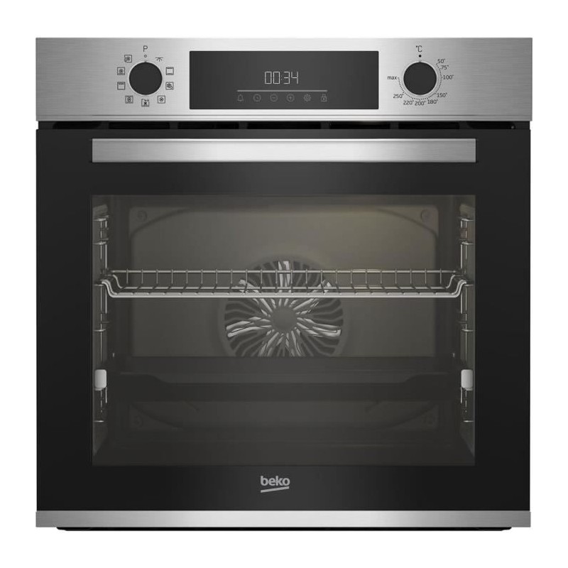 Einbaubackofen – BEKO – BBIM12300XCE – 3D-Heizung – 72 l – Edelstahl