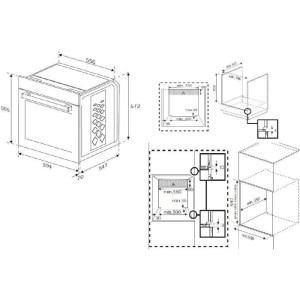 Einbaubackofen – BEKO – BBIM12300XCE – 3D-Heizung – 72 l – Edelstahl