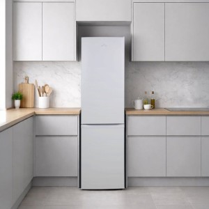 Réfrigérateur combiné - CONTINENTAL EDISON - CEFC225NFS - Classe E - 225L - 60 x 48,5 x 175 cm - Silver