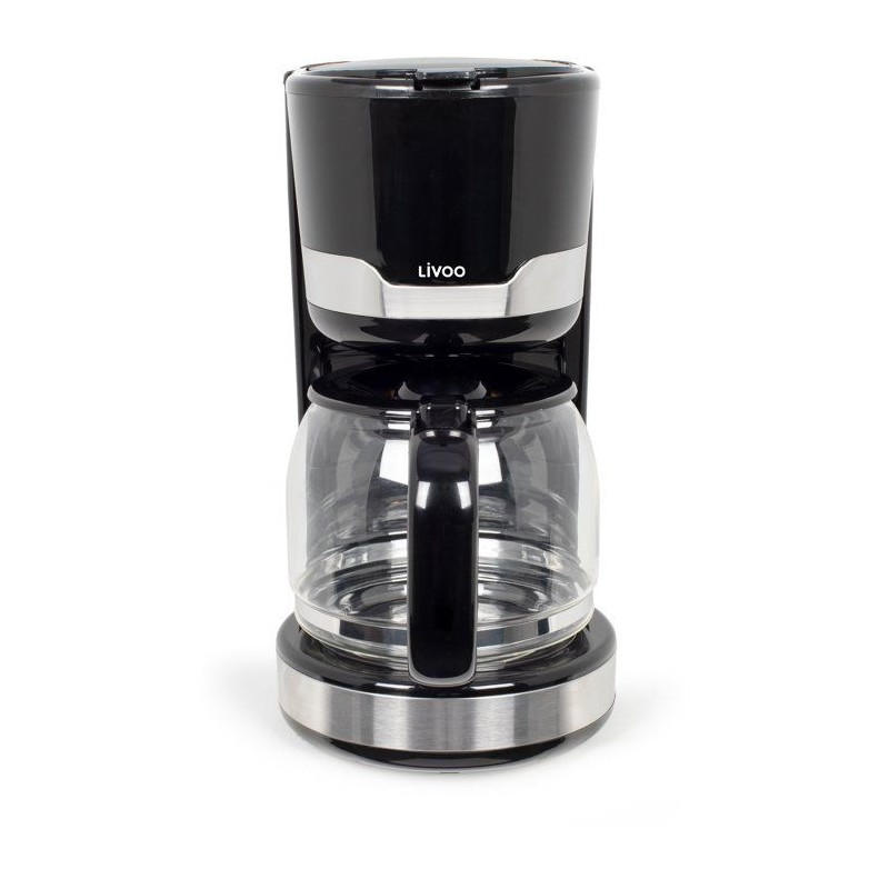 Cafetiere électrique - LIVOO - DOD201N - 1000 W - 1,5 L - 12 a 14 tasses - Noir